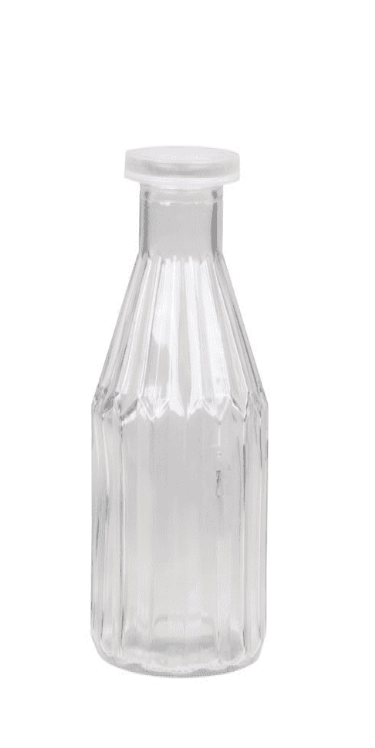 Flasche mit Deckel Aufbewahrung Glasflasche HANNE 25x8 cm 500 ml| -  | www.luiseundfritz.de