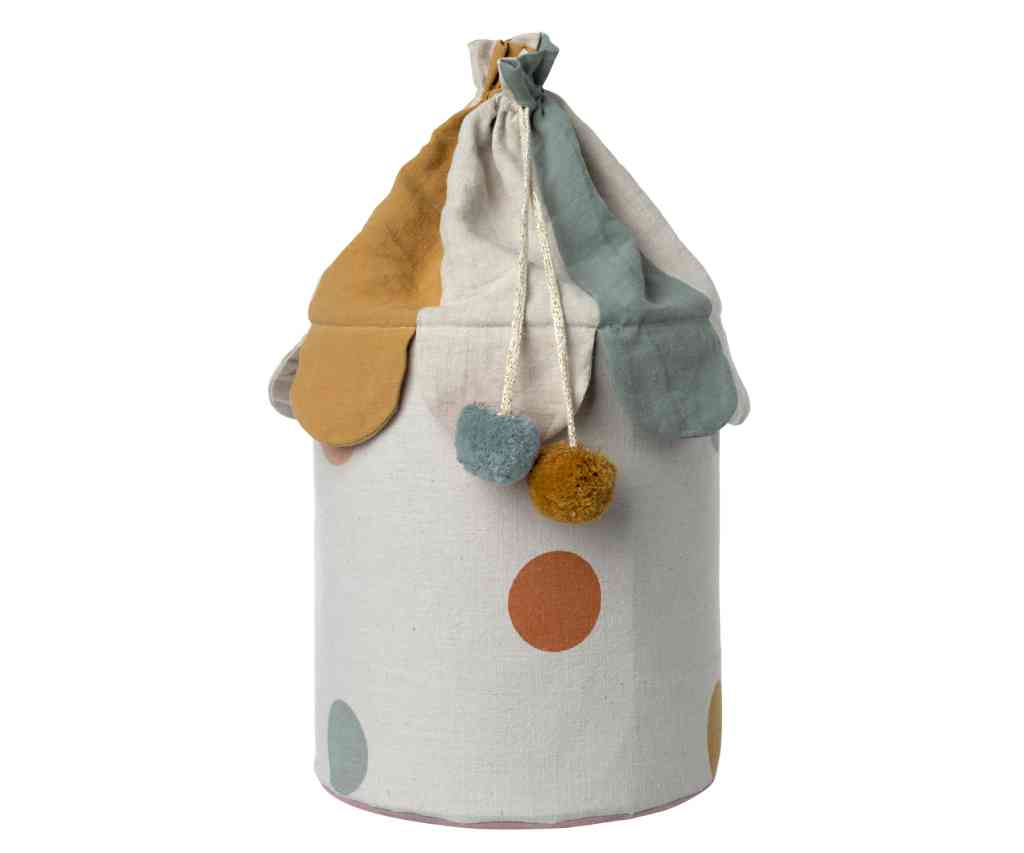 maileg aufbewahrung Maileg Korb BASKET 27 cm Kinderzimmer-Aufbewahrung Softkorb Leinen/Bau – Luise & Fritz