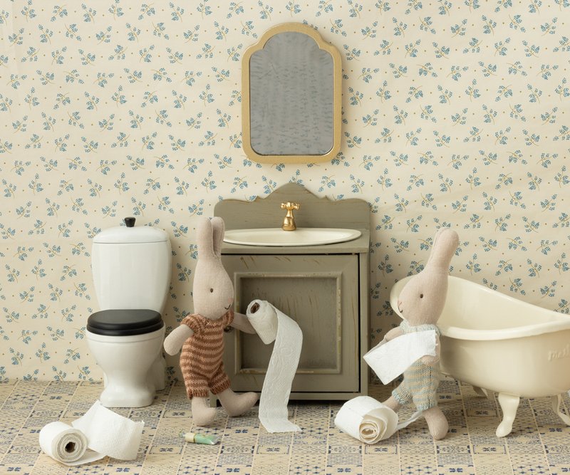 Puppenhausspiegel Badezimmer