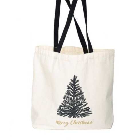 Tasche Weihnachtstasche MERRY CHRISTMAS black Stofftasche Home Society dieses Produkt findest du hier im Shop bei Luise und Fritz - Abb: Tasche-weihnachtstasche-merry-christmas-home-society-690573-luiseundfritz