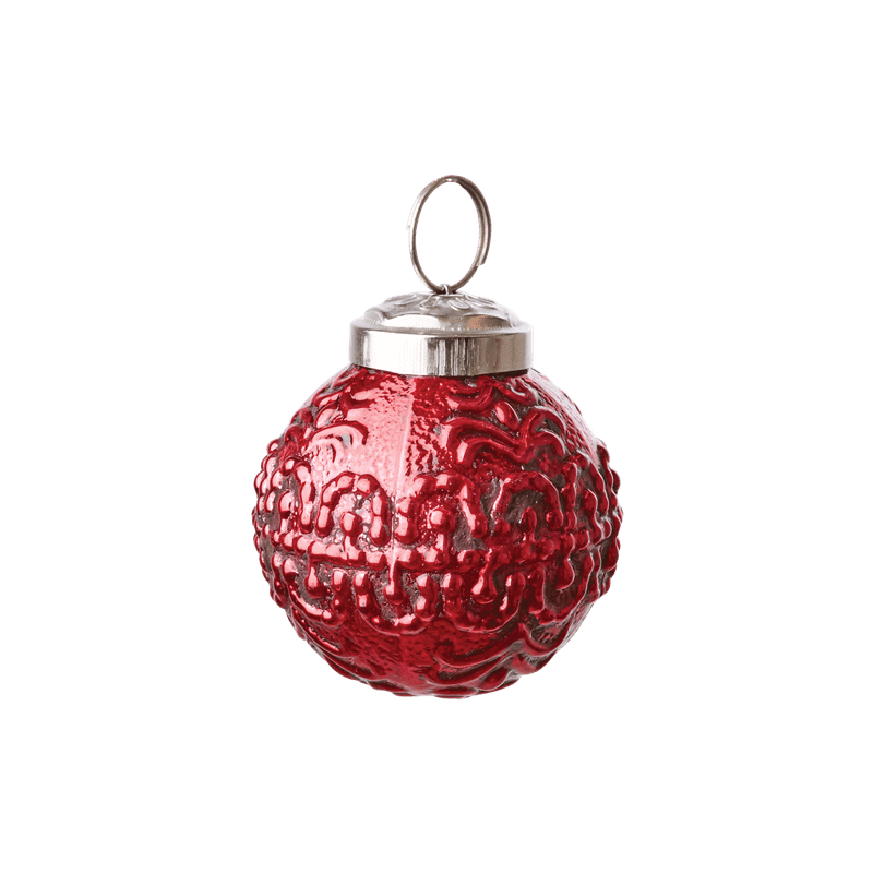 Baumschmuck , Christbaumkugel rot von affari of sweden bei luiseundfritz.de