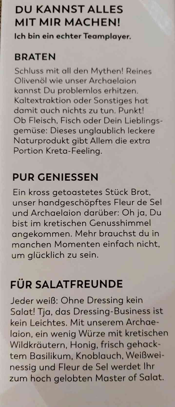 ausgezeichnet als eines der besten Olivenöle der Welt