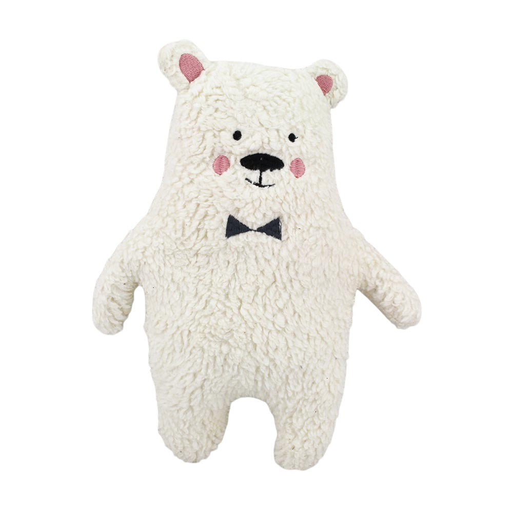 EISBÄR Wim Kuscheltier aus BIO-Baumwolle ca. 20 cm erhältlich bei www.luiseundfritz.de