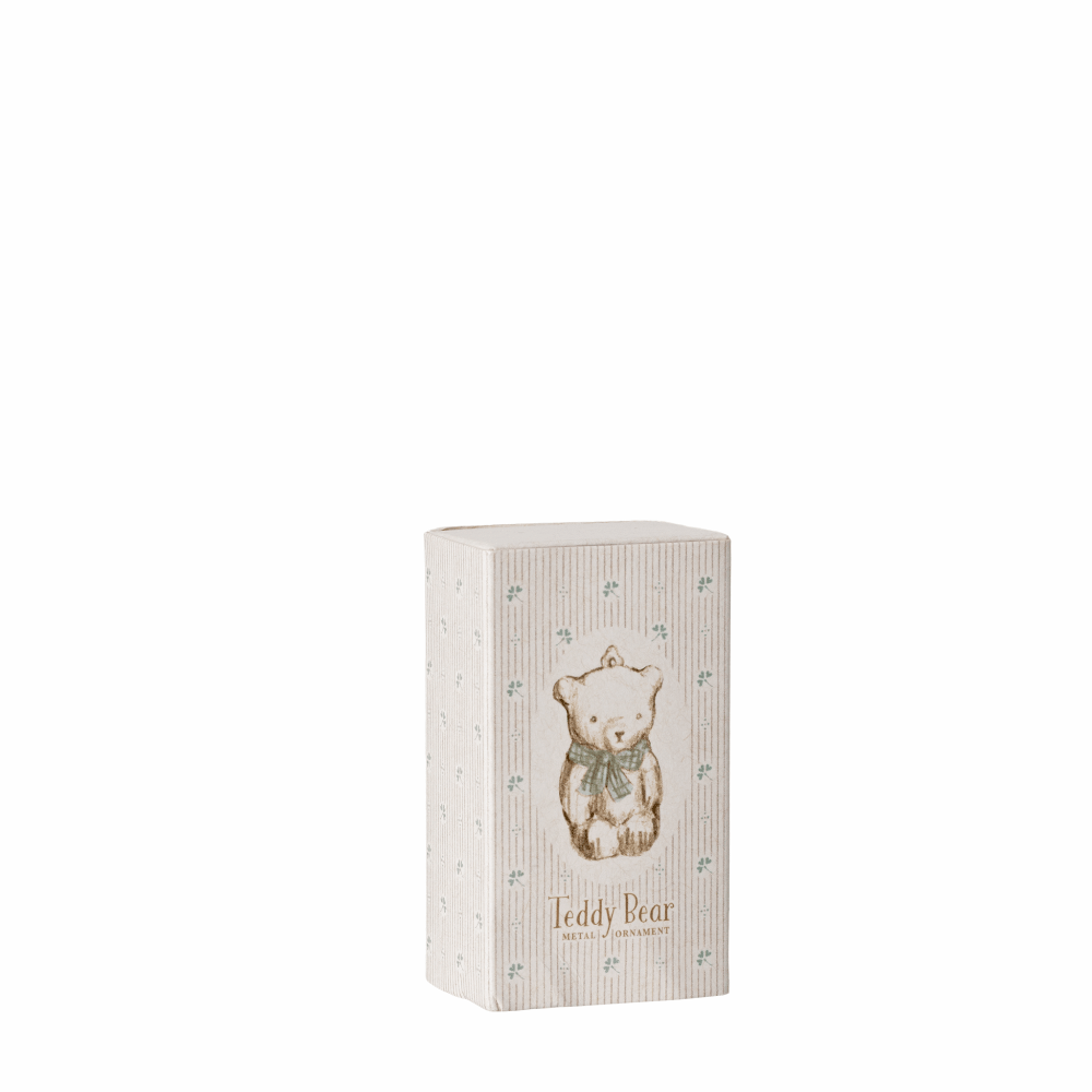 Maileg TEDDYBÄR Anhänger Metall-Ornament Baumschmuck ca. 6,5x3x2,5 cm erhältlich bei www.luiseundfritz.de