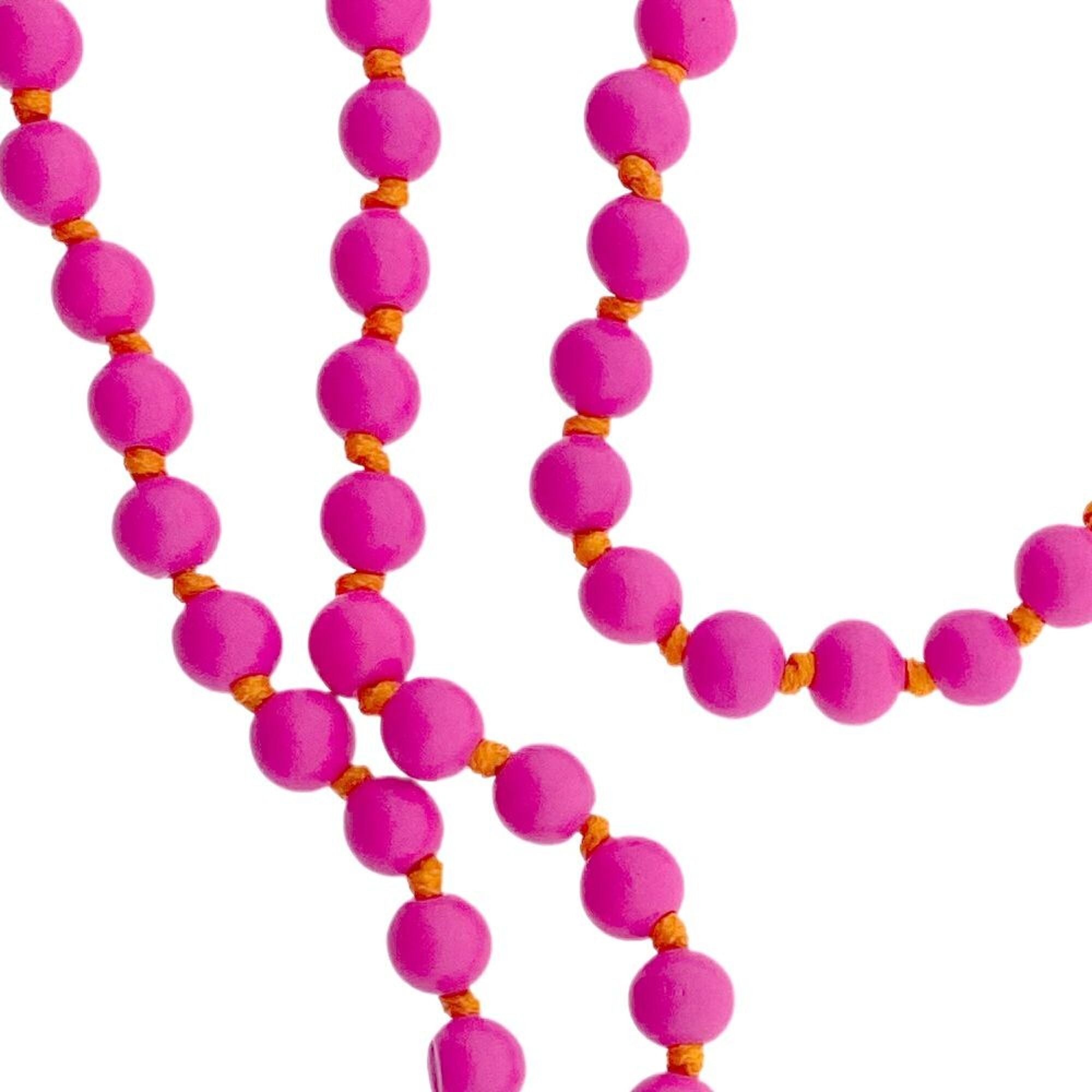 Handykette PERLEN PINK Umhängekette für Smartphone mit Karabiner und Hangtag erhältlich bei www.luiseundfritz.de