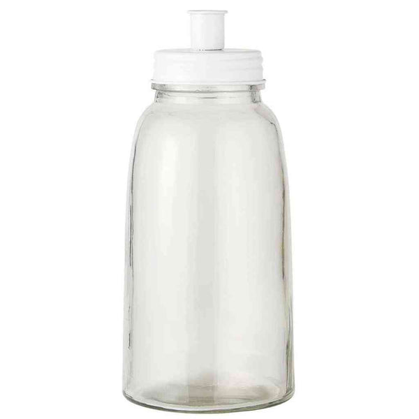 Kerzenhalter mit Aufbewahrung XL Glas CANDLE JAR ca. 25 x 11,5 cm | IB LAURSEN bei www.luiseundfritz.de