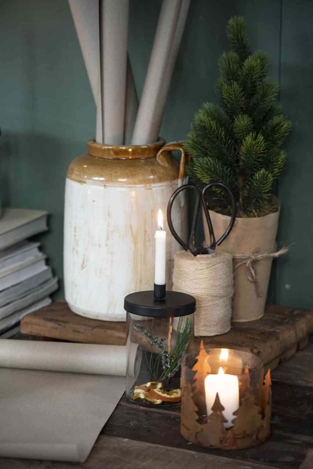 Stimmungsfoto mit ib laursen Tannenbaum künstlich erhältlich bei luiseundfritz.de