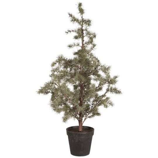 ZEDERNBAUM groß ca. 120x60 cm Weihnachtsbaum ☆ Kunstpflanze im Topf erhältlich bei www.luiseundfritz.de