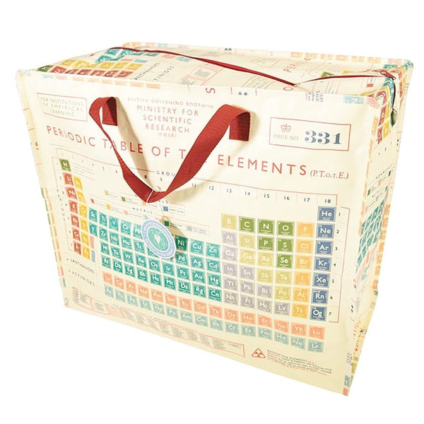 Riesentasche Periodensystem XXL Jumbo Bag PERIODIC TABLE Aufbewahrung | Recyclingmaterial - HAUSHALT | www.luiseundfritz.de