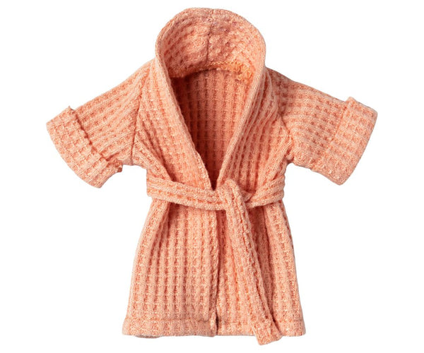 Maileg - Maileg Bademantel BATHROBE coral für MamaMaus | ideal für den Maileg Beach | www.luiseundfritz.de