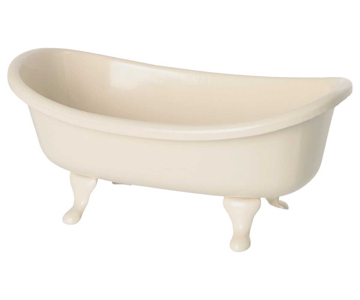 Maileg BADEWANNE VINTAGE Puppenmöbel MINIATURE aus Metall ca. 18 cm