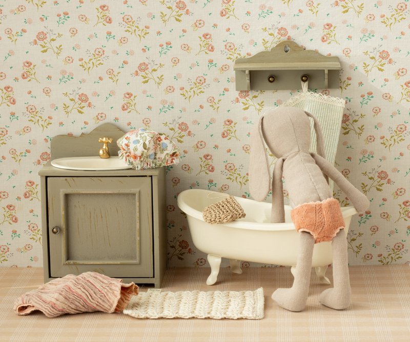 Maileg WASCHTISCH MINIATURE Puppenhausmöbel Waschbecken