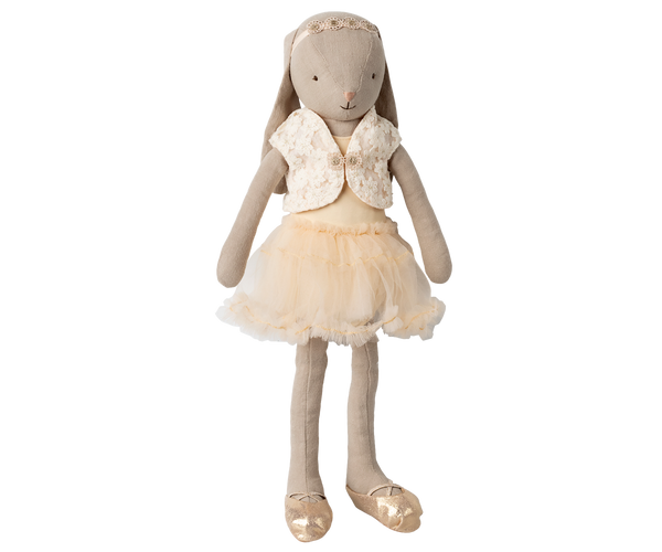 Maileg Bunny CLASSIC BALLERINA ca. 40 cm mit Tüllrock, Weste und Schuhe Größe 3