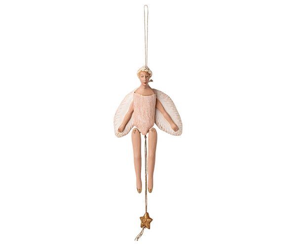 Maileg Engel Hampelmann klein rose ☆ ca. 20,5 cm Advent Dekoration erhältlich bei www.luiseundfritz.de