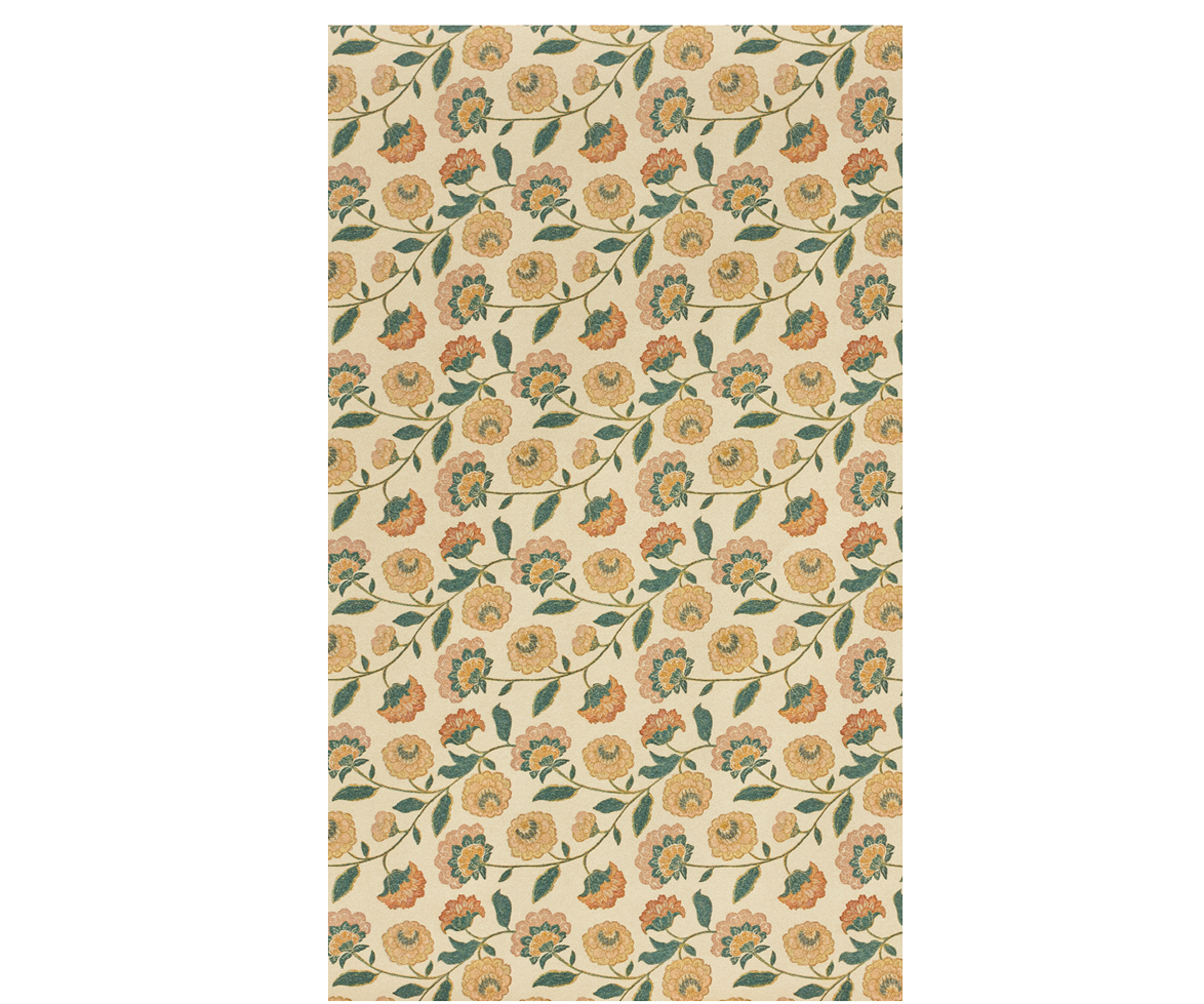 Maileg Geschenkpapier MARGIE Blumenmuster 55 cm breit auf  10 Meter Rolle, erhältlich bei  www.luiseundfritz.de