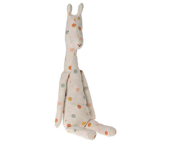 Maileg Giraffe gepunktet medium Schmusetier 47 cm Stofftier Safari Friends