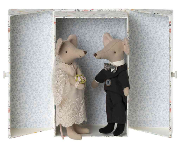 Maileg HOCHZEITSMÄUSE in der BOX Hochzeitspaar Mäuse | Brautpaar