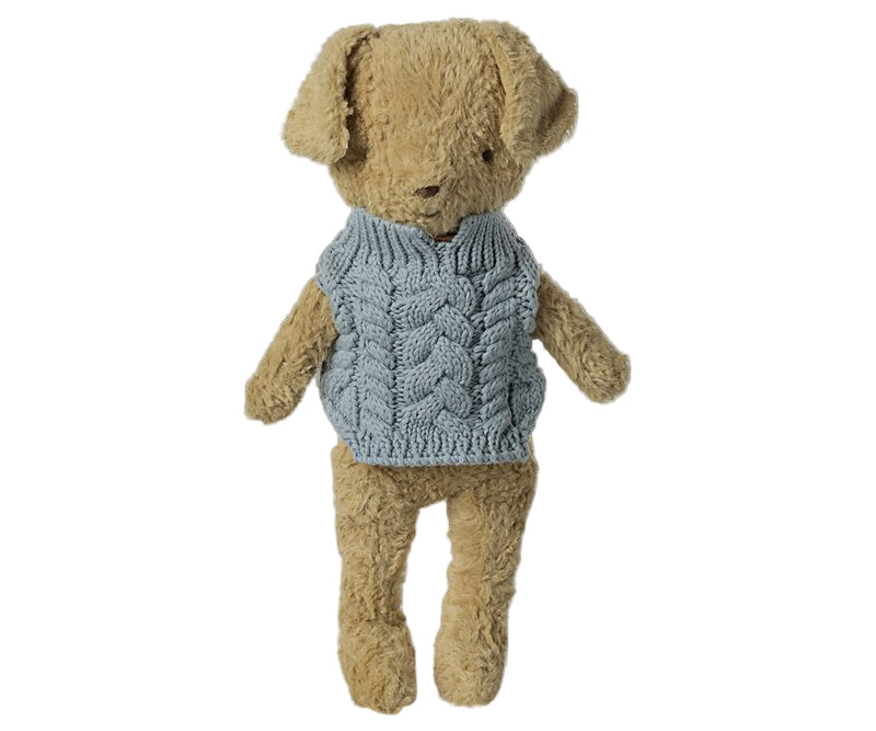 Maileg Welpenzubehör PULLOVER blau für Hund Plüschhundbekleidung