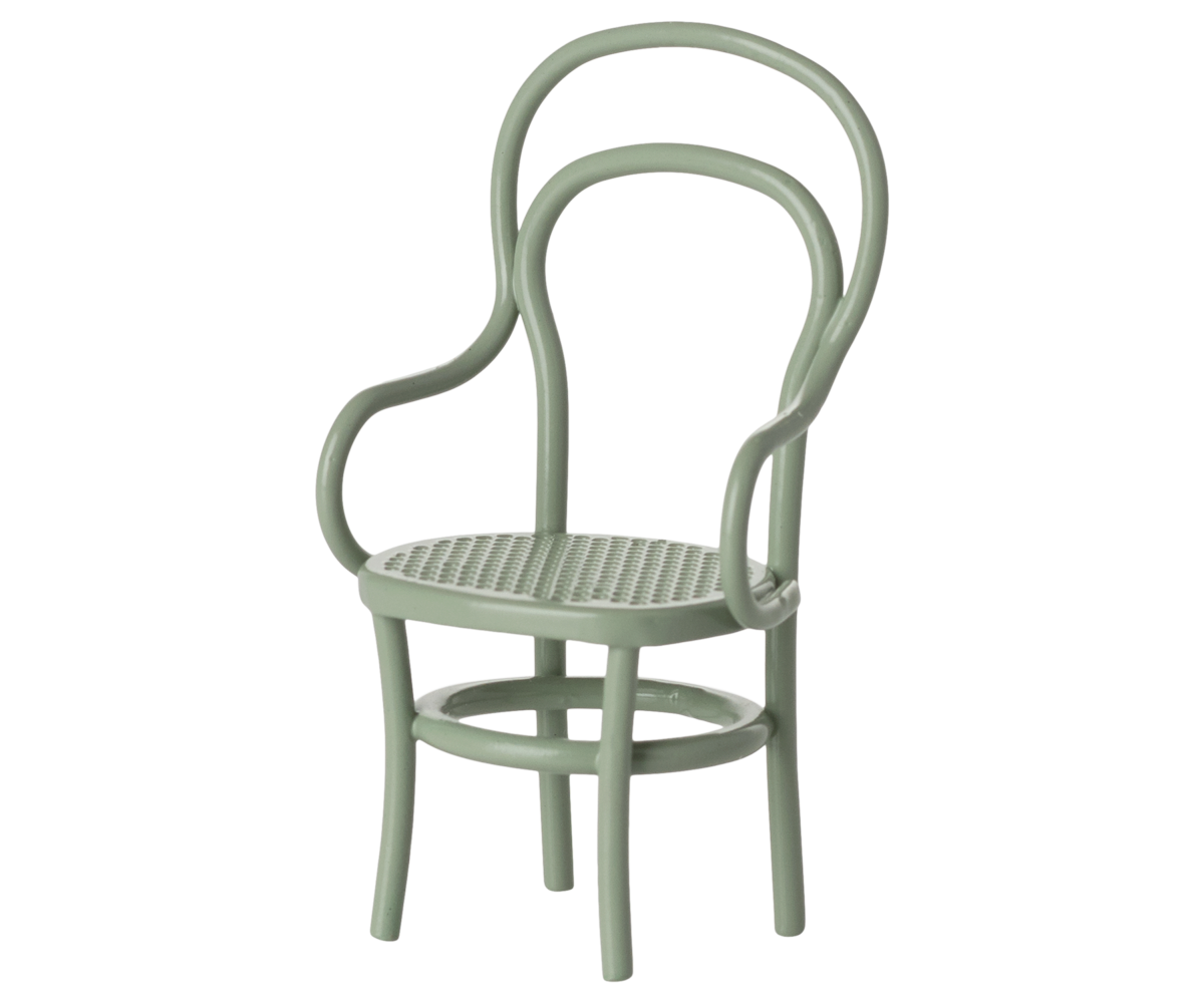 Maileg Stuhl für Maus VINTAGE mint Puppenhausmöbel erhältlich bei www.luiseundfritz.de