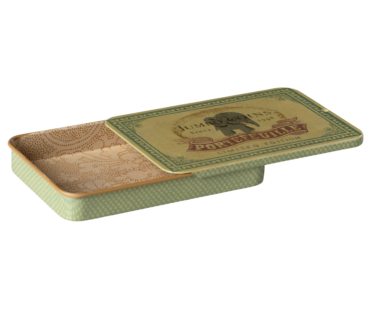 aufbewahrung metallbox Maileg Metallbox mit Schiebedeckel JUMBO COINS Aufbewahrung Dose 9,5cm – Luise & Fritz