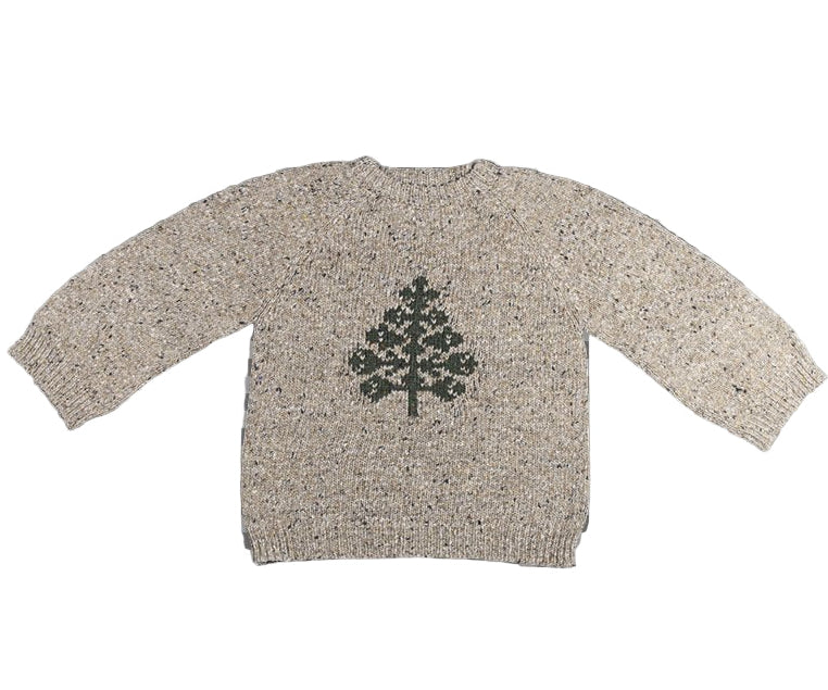 Maileg Kinderpulli Strickpullover mit eingestricktem Tannenbaum-Motiv. erhältlich bei www.luiseundfritz.de