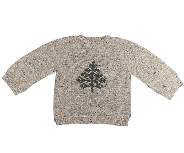 Maileg Kinderpulli Strickpullover mit eingestricktem Tannenbaum-Motiv. erhältlich bei www.luiseundfritz.de