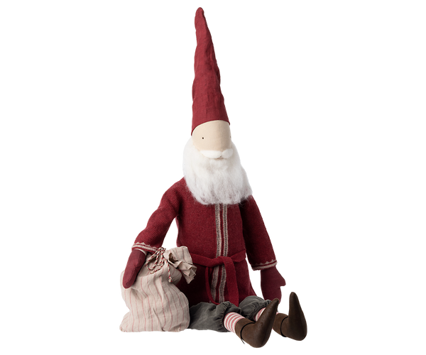 Maileg Weihnachtsmann XL SANTA ca. 110 cm Stoffpuppe Adventsdekoration Nikolaus