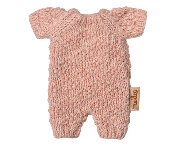 Maileg Strickanzug OVERALL rosa Hasenkleidung für Gr. micro und Maus kleine Schwester
erhältlich bei www.luiseundfritz.de