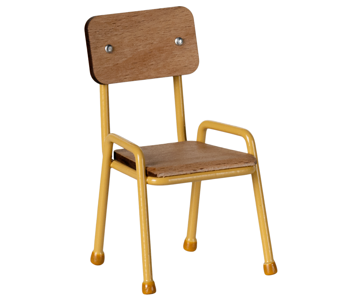 Maileg Stuhl für Maus gelb RETRO CHAIR Puppenhausmöbel