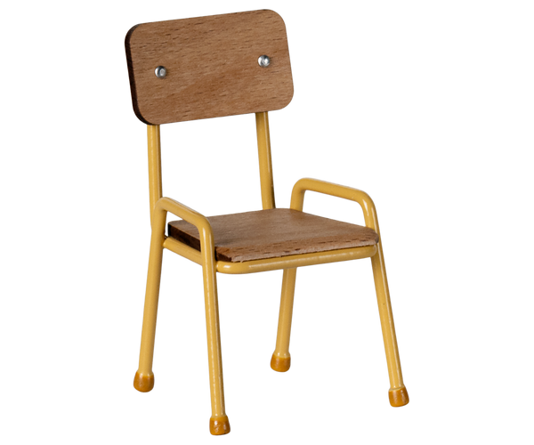 Maileg Stuhl für Maus gelb RETRO CHAIR Puppenhausmöbel