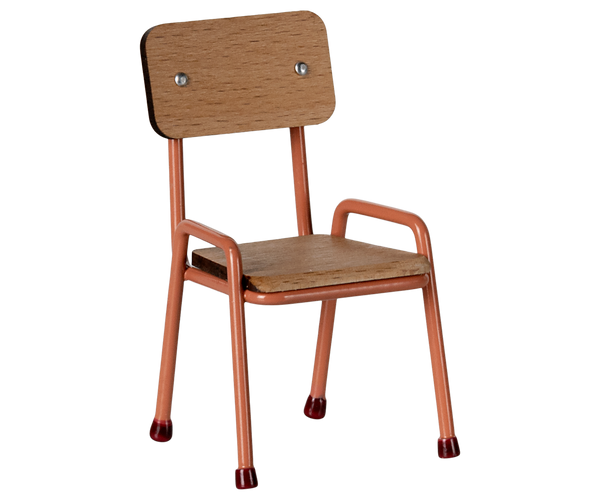 Maileg Stuhl für Maus koralle RETRO CHAIR coral Puppenhausmöbel
