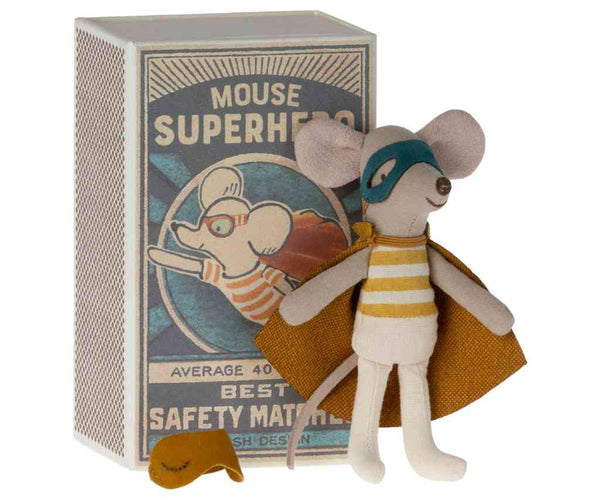 Maileg Superheld Maus SUPERHERO Supermaus little Brother Hero | Beschützer