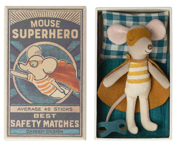 Maileg Superheld Maus SUPERHERO Supermaus little Brother Hero | Beschützer