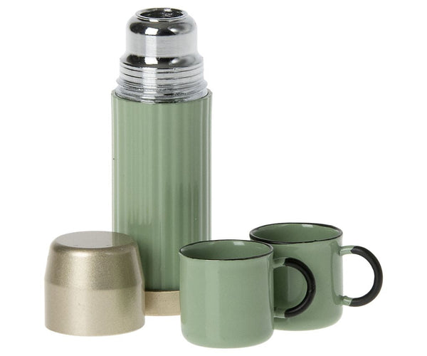 Maileg - Maileg Thermosflasche + Becher mint | THERMOS and CUPS | Mailegzubehör | www.luiseundfritz.de