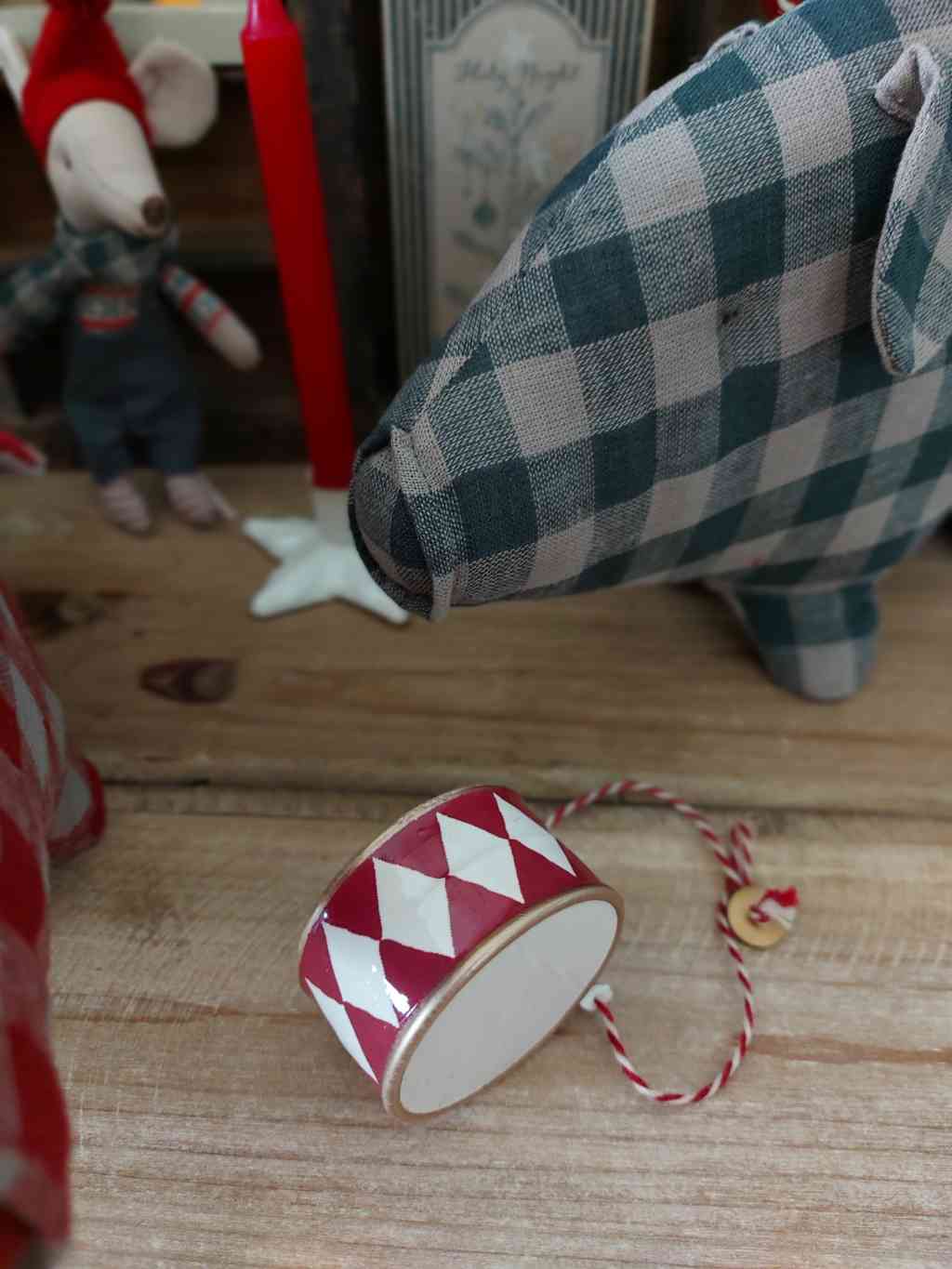maileg trommel adventsdekoration erhältlich bei www.luiseundfritz.de