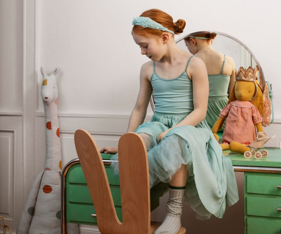 Maileg Tüllkleid BALLERINA minze-mint Prinzessin Kinderkleid 4-6 Jahre