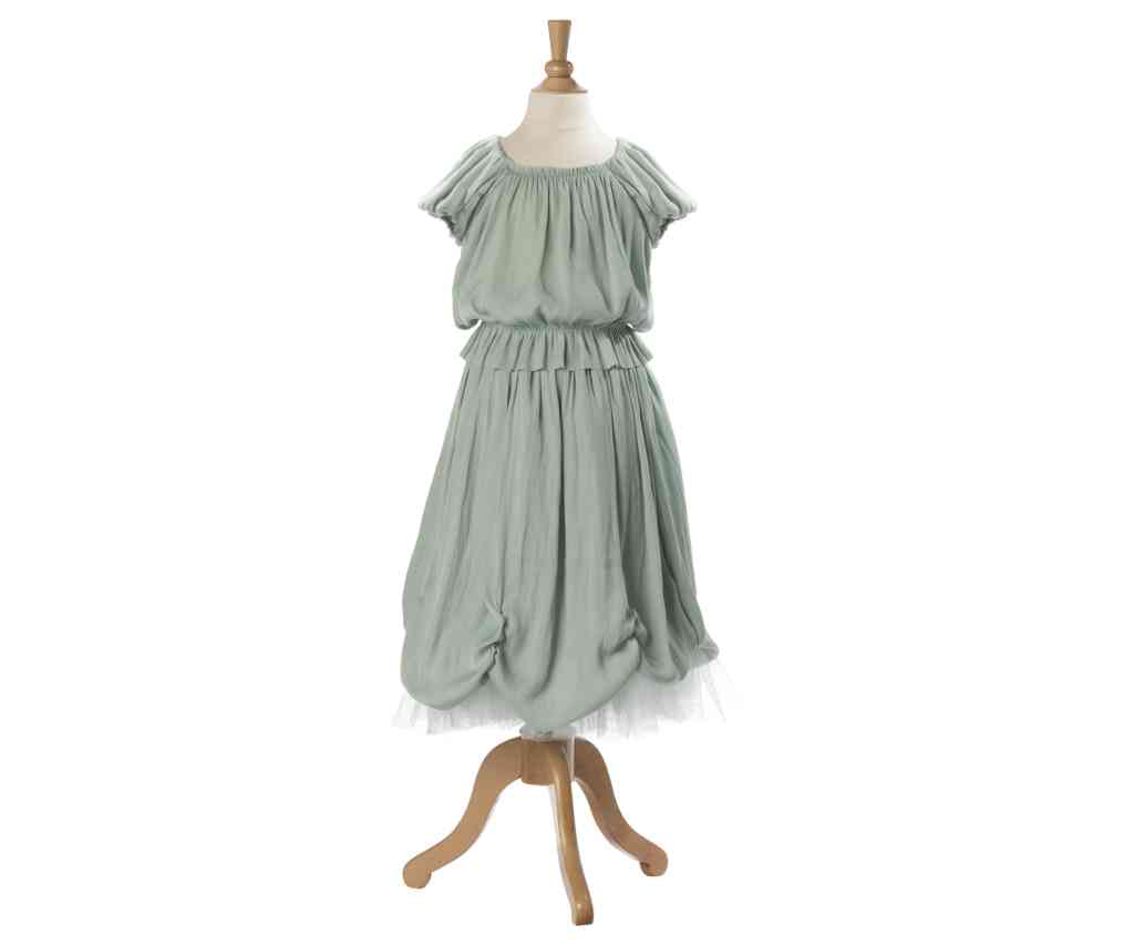 Maileg Tüllrock minze-mint PRINZESSIN Kinderrock mit elastischem Bund 6-8 Jahre