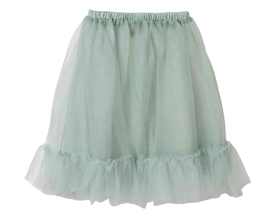 Maileg Tüllrock minze-mint PRINZESSIN Kinderrock mit elastischem Bund 6-8 Jahre