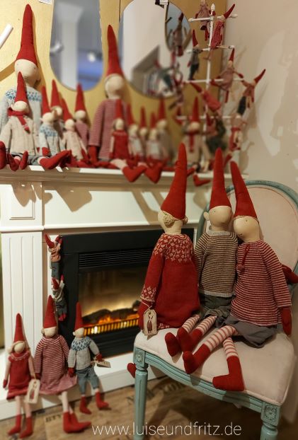 Maileg Wichtel Gr. 3 Pixy Mädchen ca. 49 cm ☆ Stoffpuppe Winterdeko Nisse