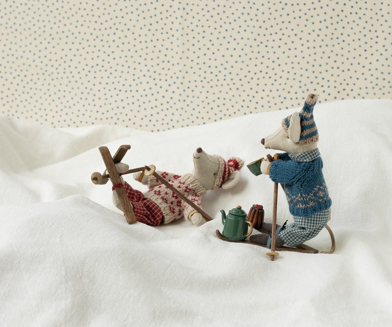 Maileg TEA PARTY Tassen + Kuchen + Teller + Kanne in Box