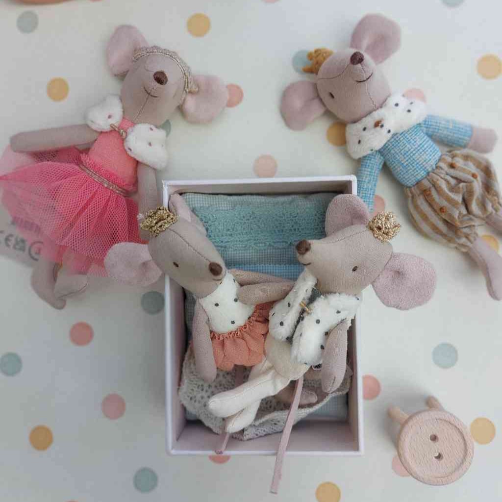 Maileg Maus Prinzessin und Prinz, sowie Royal Twins (Zwillinge) erhältlich bei www.luiseundfritz.de