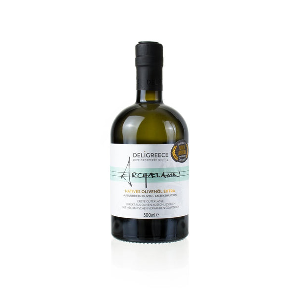 Olivenöl ARCHAELAION 500 ml extra nativ aus unreifen Oliven | ausgezeichnet als eines der besten Olivenöle der Welt | DELIGREECE - | www.luiseundfritz.de