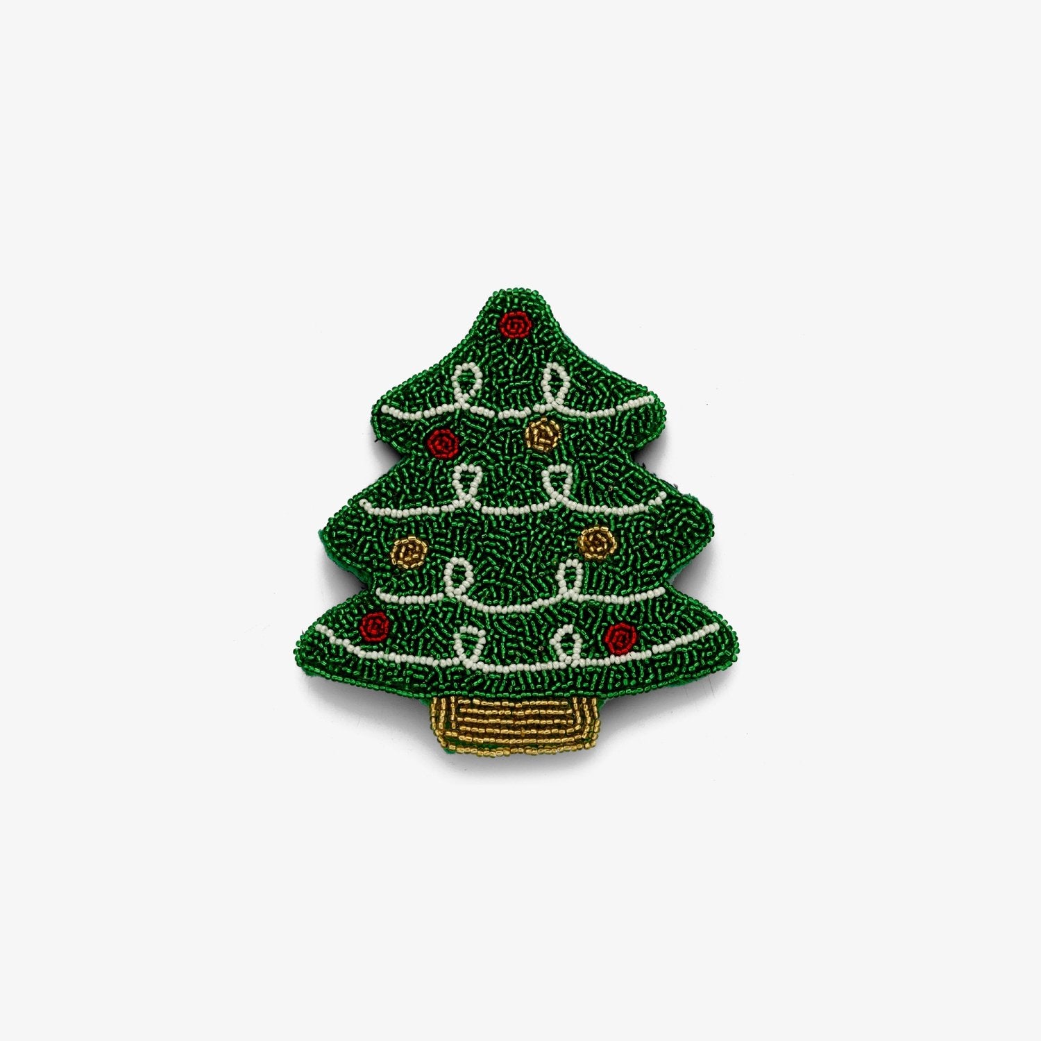 Perlentasche WEIHNACHTSBAUM ca. 13x11 cm Geldbörse Utensilientasche alles erhältlich bei www.luiseundfritz.de