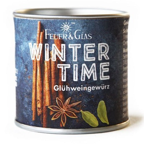 Feuer & Glas - Glühweingewürz WINTER TIME 45 g | Gewürz für 4 bis 5 Liter Rotwein | Feuer & Glas | www.luiseundfritz.de