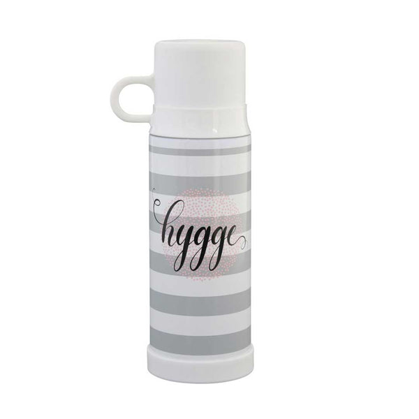 Thermosflasche HYGGE 500 ml | Stahl Isolierflasche mit Becher für kalt + warm - HAUSHALT | www.luiseundfritz.de