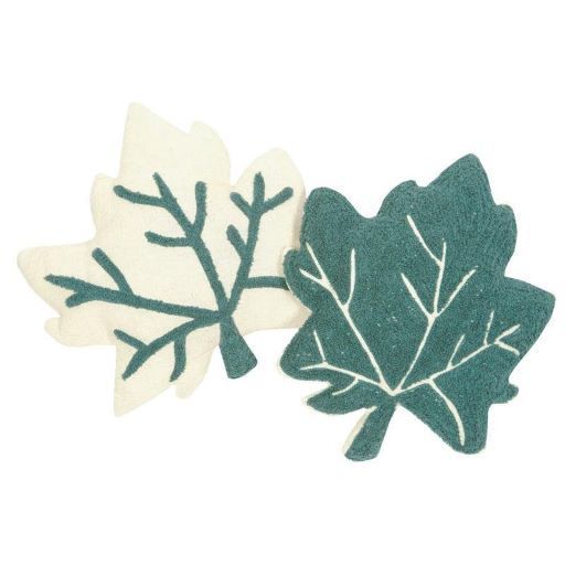 Kissen BLATT natur 33x33 cm Kinderkissen handmade | Baumwolle | Nattiot -  | www.luiseundfritz.de
