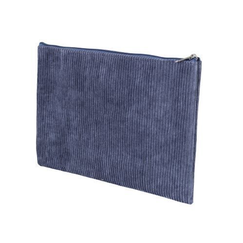 Kosmetiktasche CORD blau 26x17 cm Toilet Bag Make up Tasche | STRÖMSHAGA - MODEACCESSOIRES | www.luiseundfritz.de