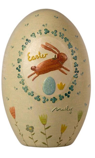 Maileg OSTEREI mint Füllei Osterhasenmotiv Metall 13,5 cm | Geschenkverpackung - WOHNACCESSOIRES | www.luiseundfritz.de