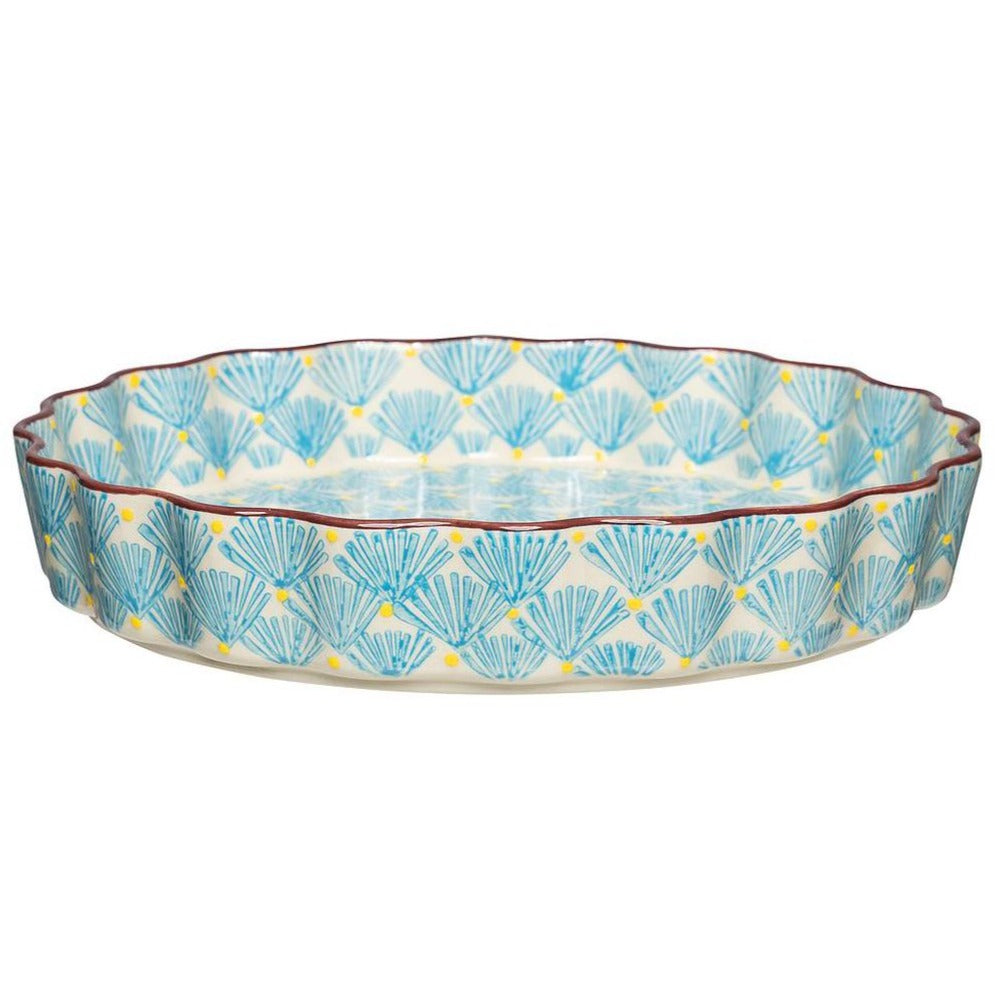 Backform Quicheform TARTE cm Steingut vegan türkis-blau Kuchenform Tranquillo dieses Produkt findest du hier im Shop bei Luise und Fritz - Abb: Quicheform-backform-sommer-por086-luiseundfritz.de-tranquillo-2