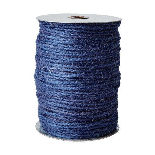 Jute Schnur blau  BIND 100 m | Stärke 2mm | Dekoband auf Spule | Affari of Sweden - DEKORATION | www.luiseundfritz.de